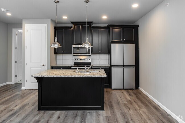 1 habitación, 1 baño - 741 pies cuadrados - Cocina - 201 Market House Cir