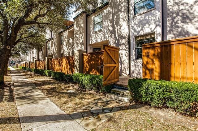 Back Gate - 3901 Travis Street