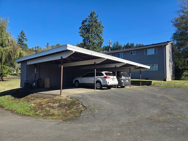 Back of building / car port - 101 Spencer Creek Rd