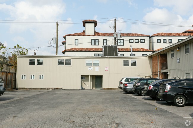 Rear of property - Medical Center Apartments