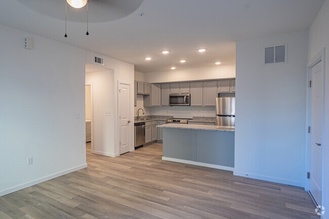 2BR, 2BA - 852SF Living Space and Kitchen - The Gates OKC