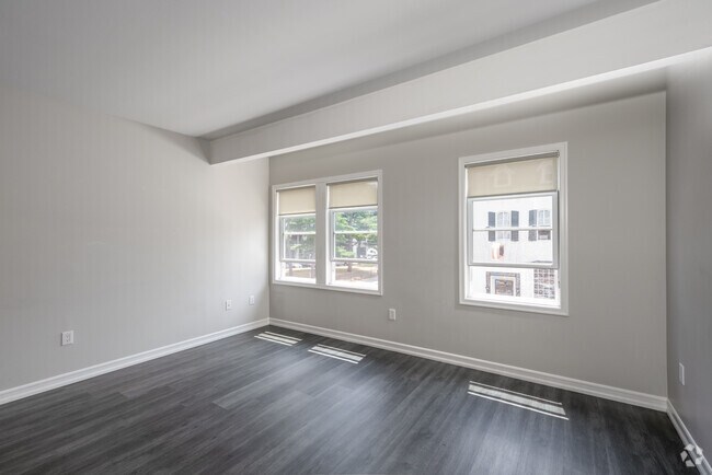 1BR, 1BA - 540SF - Living Room - The Bradford