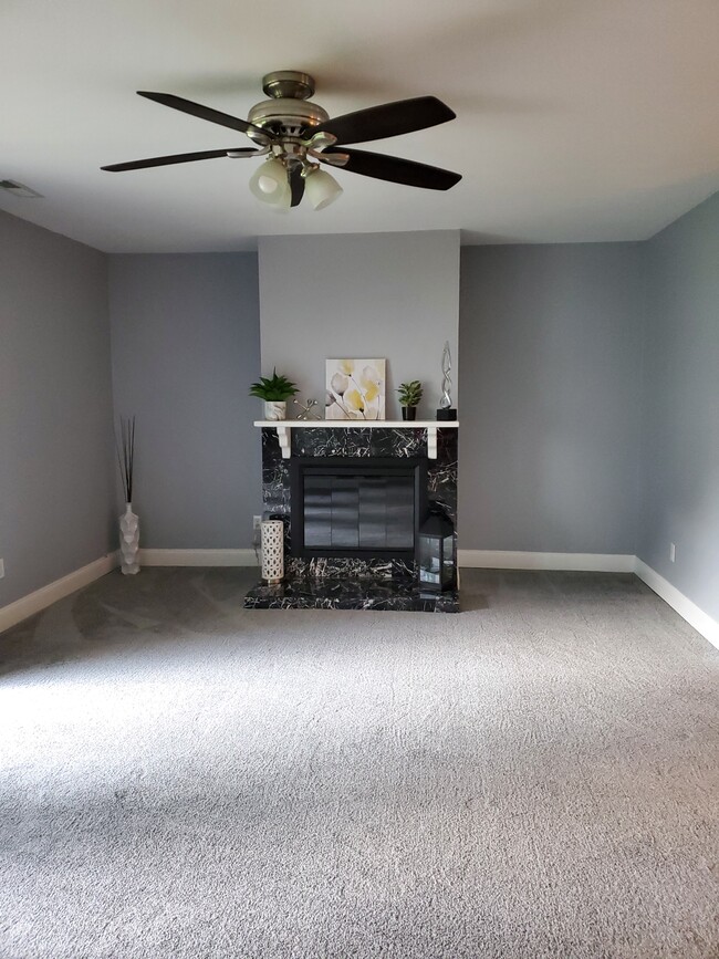 Living room fireplace - 29 Centennial Rd