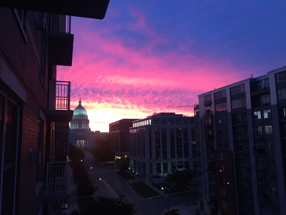 sunrise view - 360 W Washington Ave