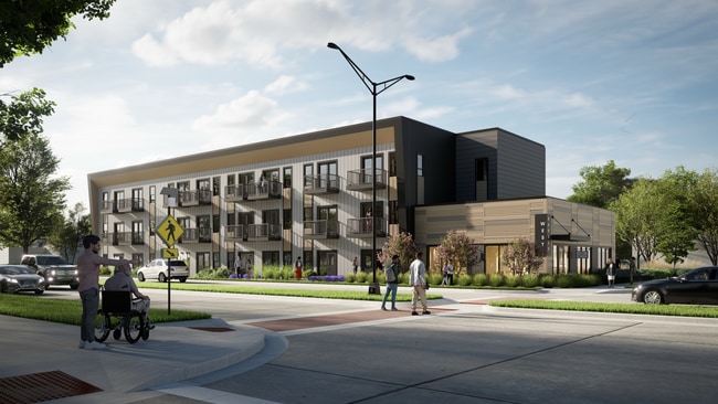 Badger West Exterior Rendering - Badger West Residences