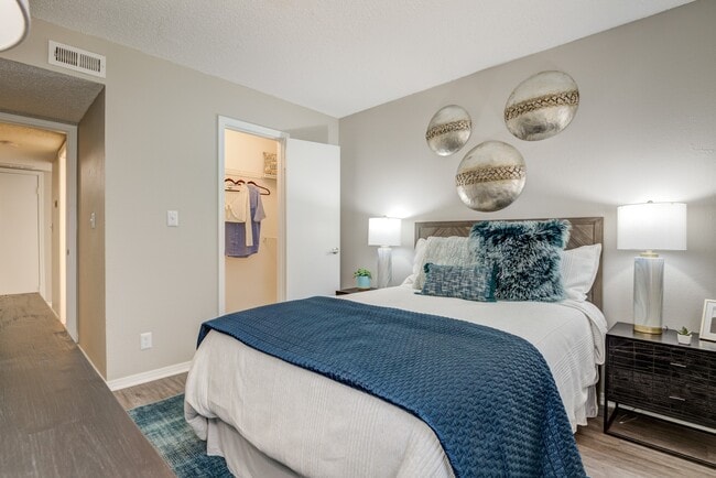 Renovated Bedroom - The Invitational Apartments