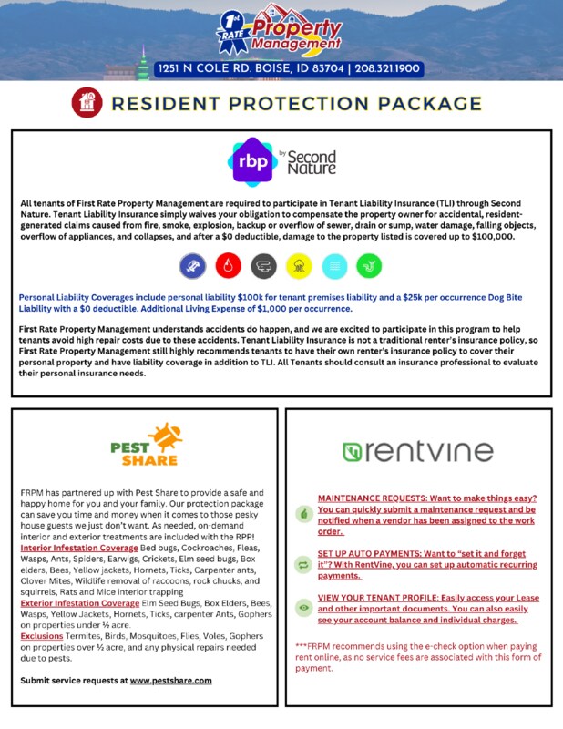 6356 S Zither Ave, Boise, ID 83709 Townhome Rentals in Boise ID