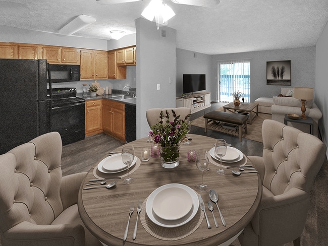 Dining and Kitchen Area - Bradford Chase