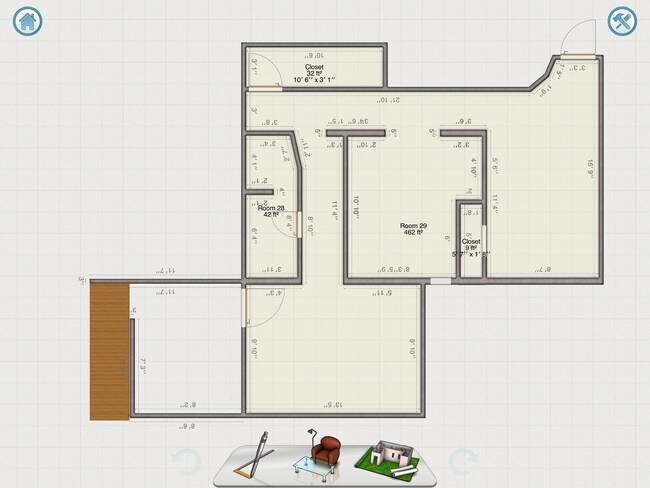 Floor plan - 115 W Kline Rd
