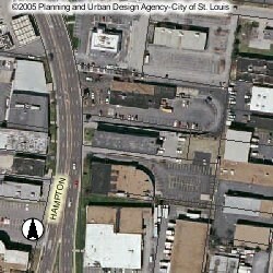 Aerial - Hampton Apartments