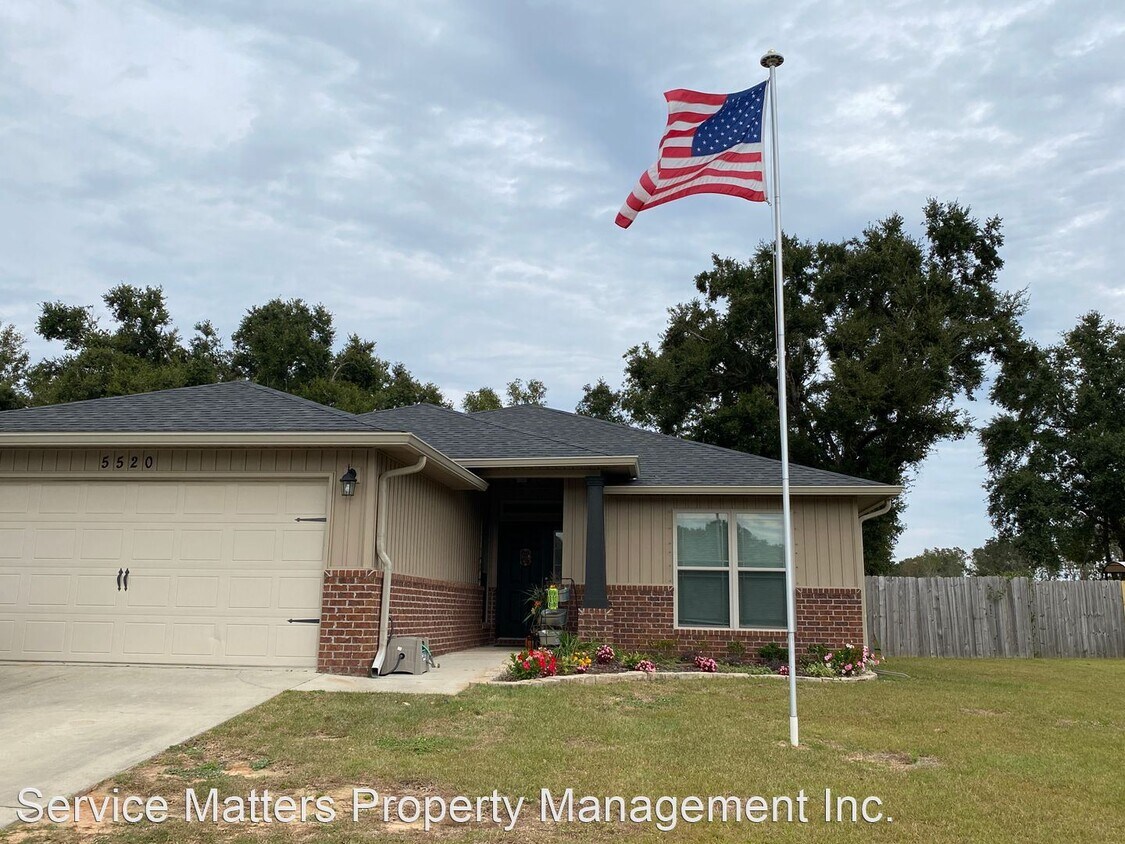 4 br, 2 bath House 5520 Peach Drive House for Rent in Pace, FL