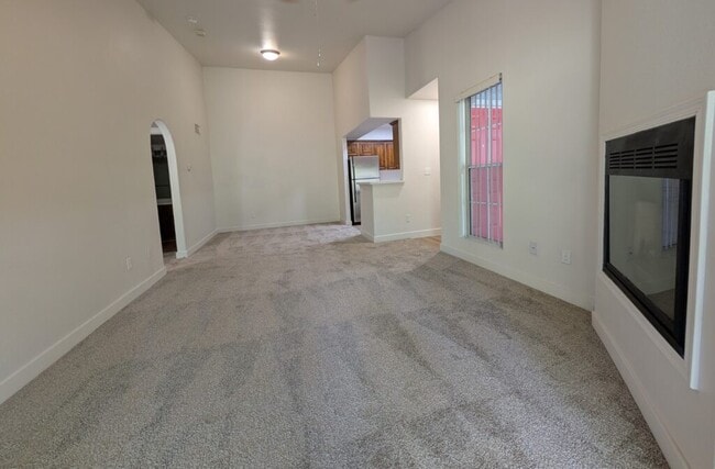 Spacious Living Room with Gas Fireplace - The Summit at Flagstaff