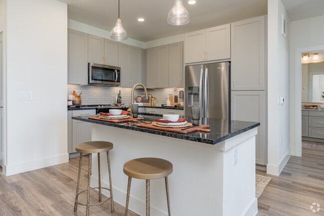 2BR, 2BA - 1,167SF - Primary Kitchen - The Winslow