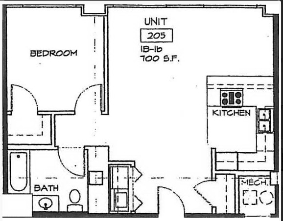 1BR/1BA - Frisco Station Lofts