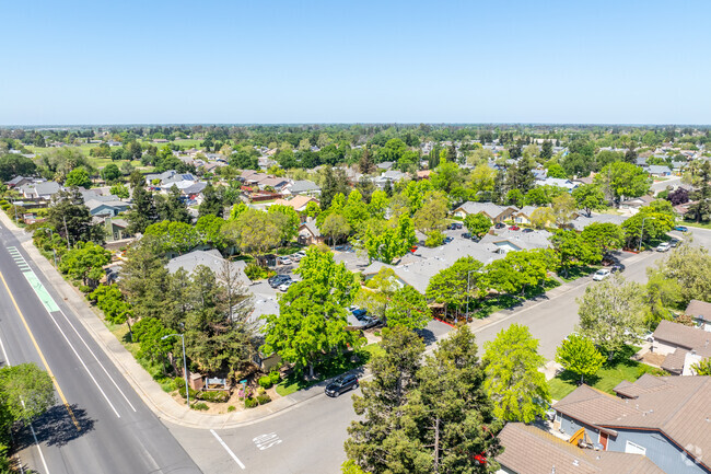 Aerial Context - New Hope Senior Village Apartments 62 years+