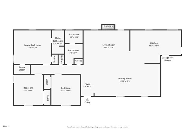 Foto del edificio - Spacious 3 Bedroom Brick Home in Clinton