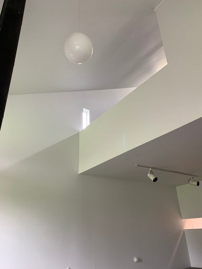 View from 1st floor to loft. - 1049 Danby Rd
