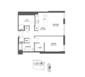 1 Bed 1 Bath Den-B4