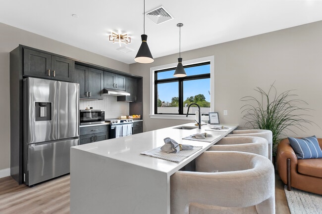 B2 Floorplan: Kitchen - Byline Apartments