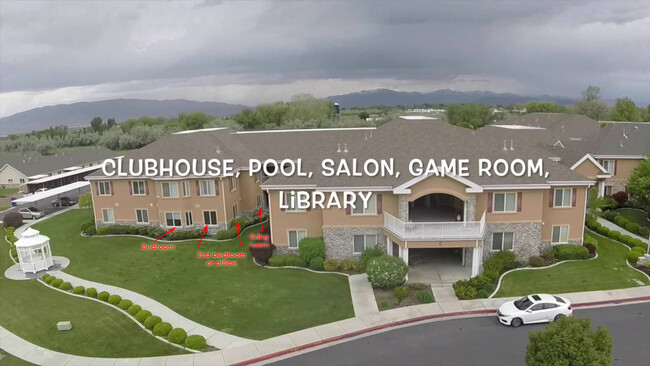 Note red arrows is the condo for rent - 502 S 1040 E