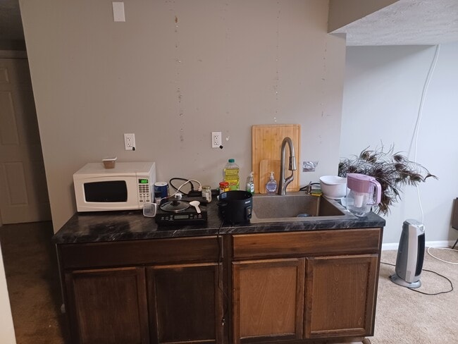 Kitchenette. Upper cabinet will be added. - 611 Buckingham Ln