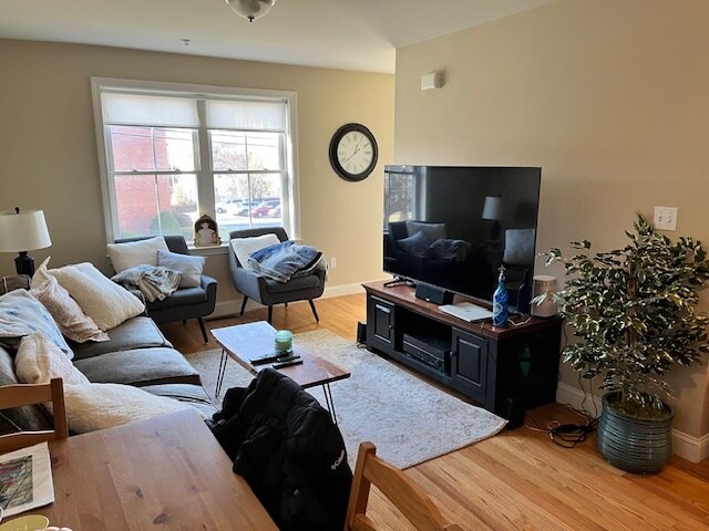 Sunny Living Room - 159 Summer St