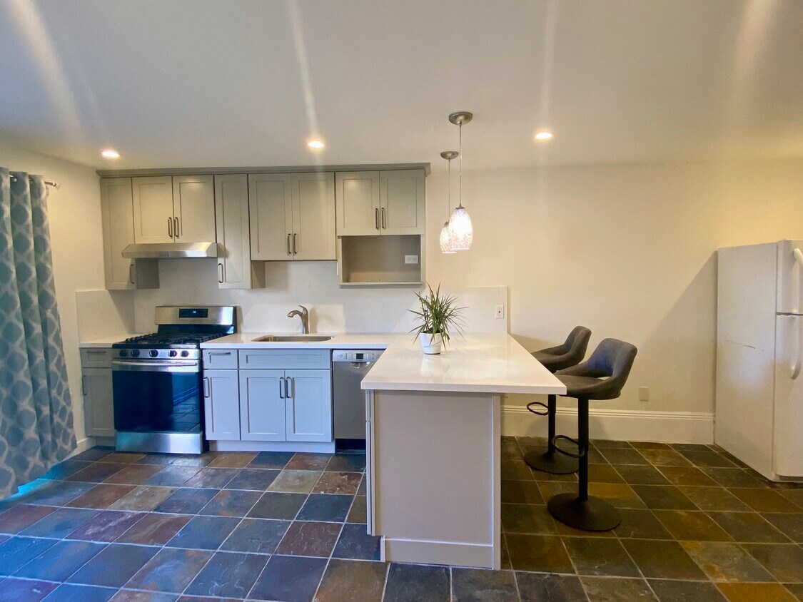 Brand new remodeling unit with kitchen island - 970 Holloway Ave