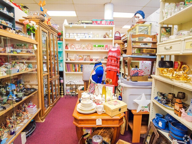 Old Main Street Antiques Is Full Of Treasures.