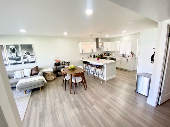 Kitchen and Living Space - 3737 E Turney Ave