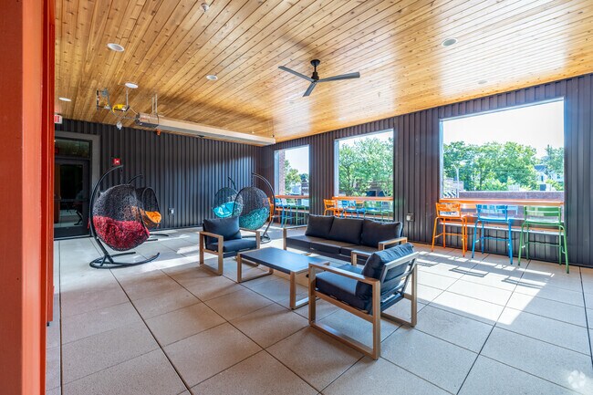 2nd Floor Patio - Boho Flats Apartments