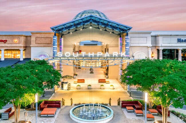 Many Indian Trail residents drive south to shop at SouthPark Mall in Charlotte.