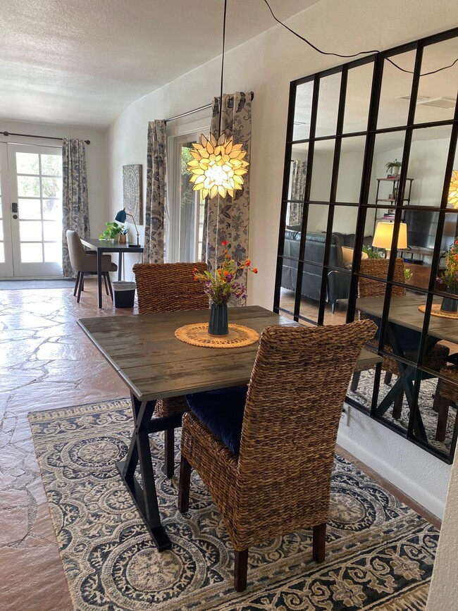 Dining table. - 5710 E Camelback Rd