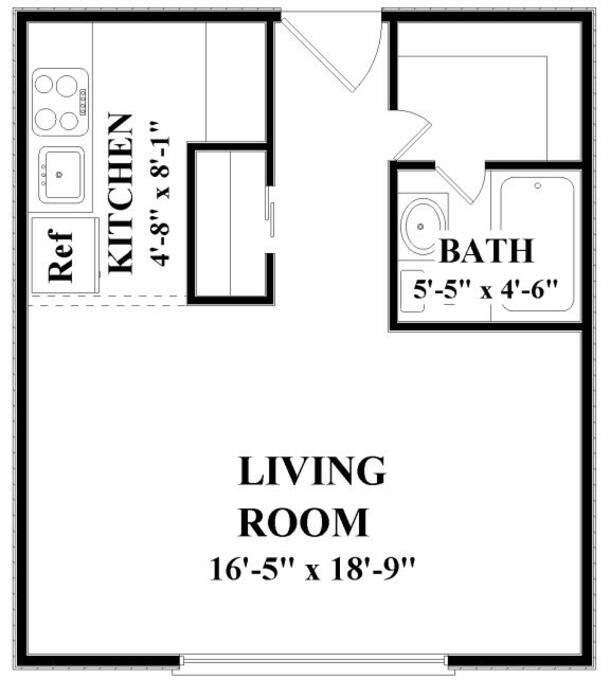 Shoreham Apartments – 0E1 - Efficiency, 1 Bath