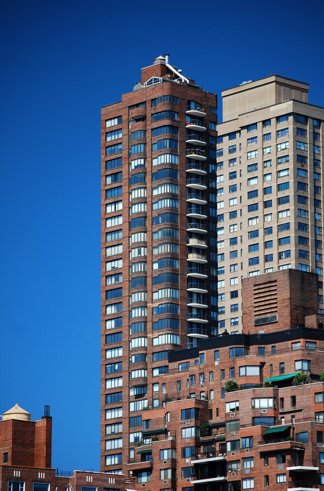 Viewed from Roosevelt Island - 52 East End Ave