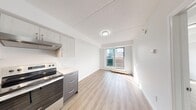 Step into a world of possibilities in this beautifully crafted 470 sq ft apartment. The heart of this home is the spacious 170 sq ft primary bedroom, a serene retreat bathed in natural light from a large window, offering picturesque views and creating an atmosphere of openness and tranquility. The gleaming wood-look flooring throughout adds warmth and elegance, seamlessly connecting the living spaces.

The thoughtfully designed bathroom features a pristine white suite, including a luxurious bathtub perfect for unwinding after a long day. Modern fixtures and clean lines create a spa-like ambiance, elevating your daily routines to moments of indulgence.

The open-concept living area is a blank canvas for your personal style, with ample space for both relaxation and entertaining. Clever storage solutions, including a spacious closet, maximize every inch of this efficient layout. The dedicated laundry area adds convenience to your busy lifestyle.

Bathed in natural light and boasting contemporary finishes, this apartment is a testament to modern urban living. Whether you're a young professional, a couple starting out, or someone looking to downsize without compromising on quality, this home offers the perfect blend of comfort, style, and location. Situated in the heart of Cambridge, ON, you're just steps away from vibrant city life. Don't miss this opportunity to elevate your lifestyle in a space that truly inspires.