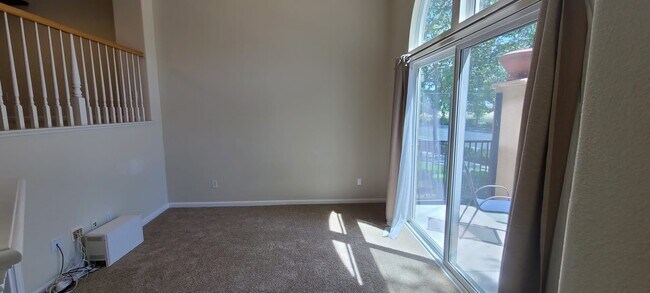 Living Room with Patio and Fire place - 3385 Dublin Blvd