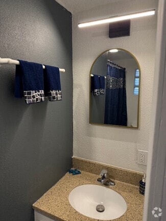 Bathroom Vanity - Eldo Suites Apartments