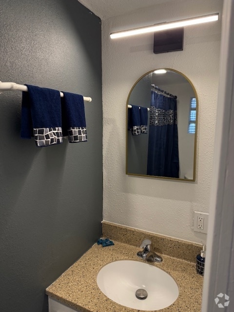 Bathroom Vanity - Eldo Suites Apartments