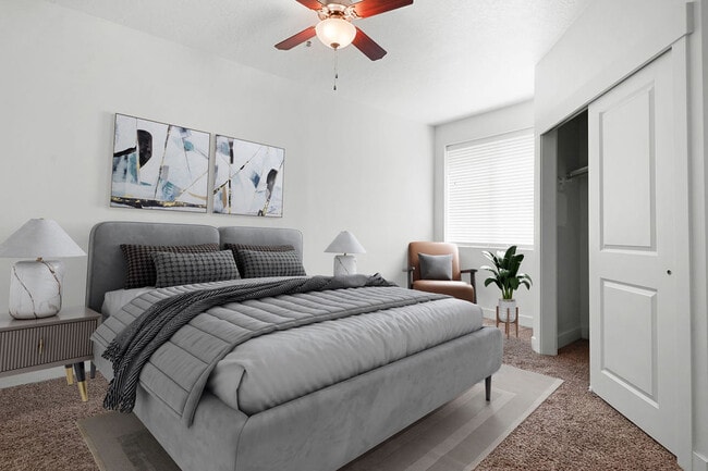 Bedroom - North Temple Flats