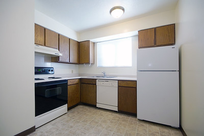 1 BR Kitchen - Mountain Ridge Manor