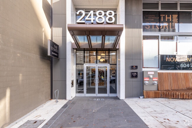 Building Entrance - The Stories