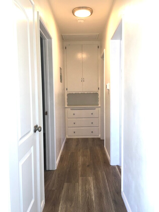 Linen storage. Second closet in the hall. - 309 W Victoria Ave