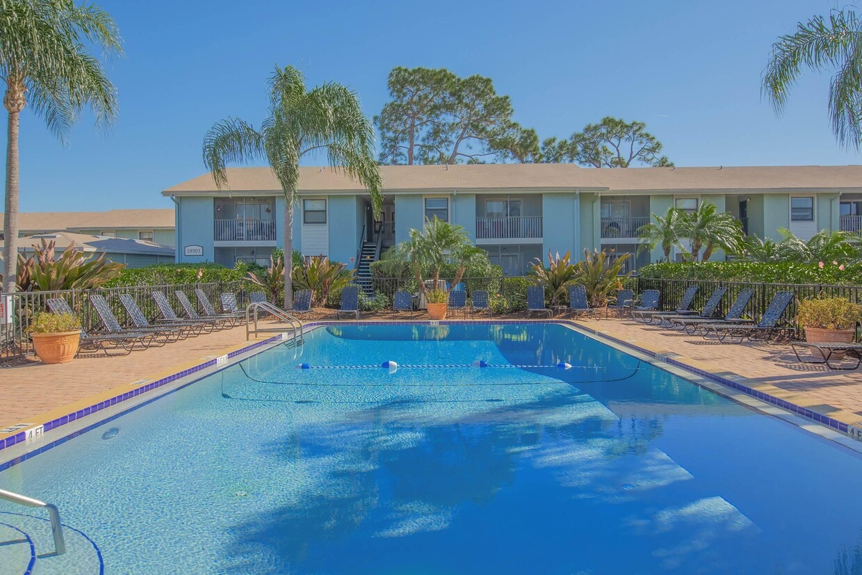 SOAK UP THE SUN BY THE SHIMMERING SWIMMING POOL - Sienna Bay Apartments