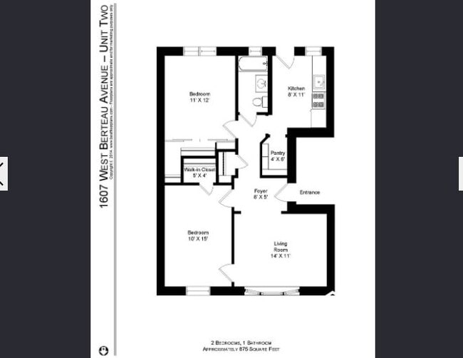 Photo - 1607 W Berteau Ave Apartment