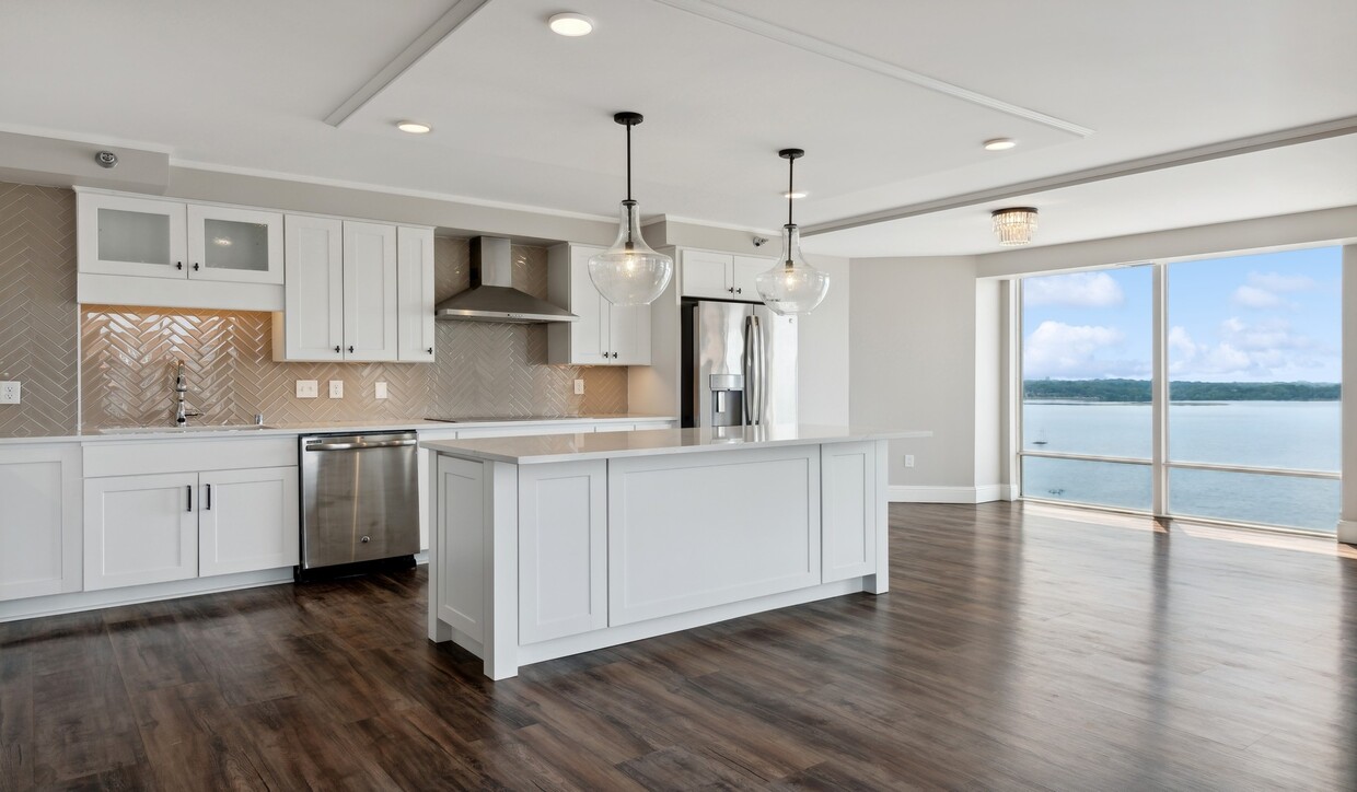 Luxury kitchens come fully equipped for a truly premier living experience - The Beach Club Residences