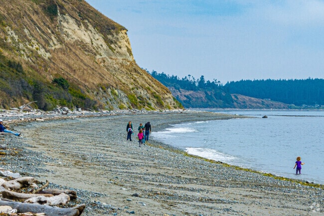 Ebey's Landing is a stunning beach with outstanding views.