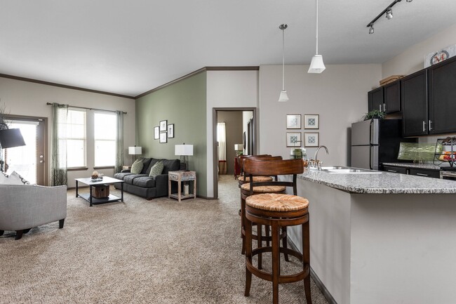 Open Floor Plan - Miller Creek at Germantown Apartments