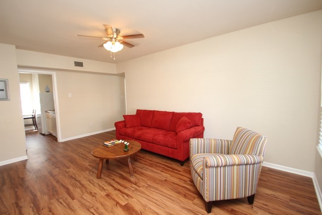 New flooring and lighting fixtures - Church Hill Apartments