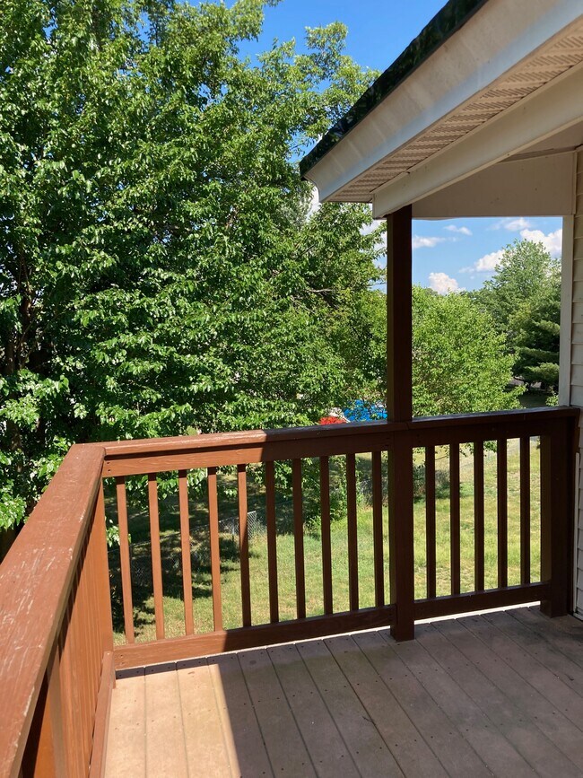 Rear Deck - 1102 Merrill St