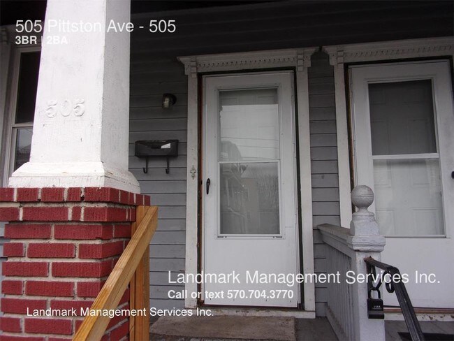 Foto del edificio - 505 Pittston Ave